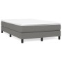 Estructura de cama de tela gris oscuro 120x200 cm de vidaXL, Camas y somieres - Ref: Foro24-3120501, Precio: 94,46 €, Descuen...