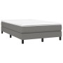 Estructura de cama de tela gris oscuro 120x200 cm de vidaXL, Camas y somieres - Ref: Foro24-3120501, Precio: 94,46 €, Descuen...