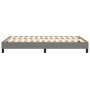 Estructura de cama de tela gris oscuro 120x200 cm de vidaXL, Camas y somieres - Ref: Foro24-3120501, Precio: 94,46 €, Descuen...