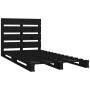 Solid black pine wood bed frame 100x200 cm by vidaXL, Beds and slatted bases - Ref: Foro24-3120126, Price: 156,99 €, Discount: %