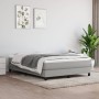 Estructura de cama de tela gris claro 140x190 cm de vidaXL, Camas y somieres - Ref: Foro24-3120508, Precio: 102,14 €, Descuen...