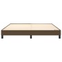 Estructura de cama de tela marrón 160x200 cm de vidaXL, Camas y somieres - Ref: Foro24-3120527, Precio: 99,89 €, Descuento: %