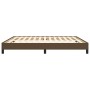 Brown fabric bed frame 160x200 cm by vidaXL, Beds and slatted bases - Ref: Foro24-3120527, Price: 99,72 €, Discount: %