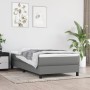 Estructura de cama de tela gris oscuro 100x200 cm de vidaXL, Camas y somieres - Ref: Foro24-3120493, Precio: 74,49 €, Descuen...