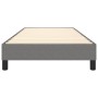 Estructura de cama de tela gris oscuro 100x200 cm de vidaXL, Camas y somieres - Ref: Foro24-3120493, Precio: 74,49 €, Descuen...