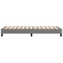 Estructura de cama de tela gris oscuro 100x200 cm de vidaXL, Camas y somieres - Ref: Foro24-3120493, Precio: 74,49 €, Descuen...