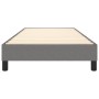 Estructura de cama de tela gris oscuro 90x190 cm de vidaXL, Camas y somieres - Ref: Foro24-3120477, Precio: 84,99 €, Descuent...