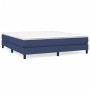 Blauer Stoffbettrahmen 180x200 cm von vidaXL, Betten und Lattenroste - Ref: Foro24-3120538, Preis: 113,99 €, Rabatt: %