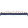 Blue fabric bed frame 140x190 cm by vidaXL, Beds and slatted bases - Ref: Foro24-3120514, Price: 98,59 €, Discount: %