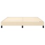 Estructura de cama tela color crema 180x200 cm de vidaXL, Camas y somieres - Ref: Foro24-3120537, Precio: 131,33 €, Descuento: %