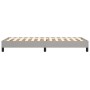 Light gray fabric bed frame 90x190 cm by vidaXL, Beds and slatted bases - Ref: Foro24-3120476, Price: 79,73 €, Discount: %