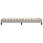 Estructura de cama de tela gris claro 90x200 cm de vidaXL, Camas y somieres - Ref: Foro24-3120484, Precio: 75,48 €, Descuento: %