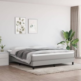 Light gray fabric bed frame 180x200 cm by vidaXL, Beds and slatted bases - Ref: Foro24-3120532, Price: 109,26 €, Discount: %