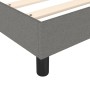 Dark gray fabric bed frame 90x200 cm by vidaXL, Beds and slatted bases - Ref: Foro24-3120485, Price: 72,67 €, Discount: %