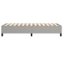 Estructura de cama de tela gris claro 80x200 cm de vidaXL, Camas y somieres - Ref: Foro24-3120814, Precio: 90,53 €, Descuento: %