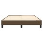 Brown fabric bed frame 140x190 cm by vidaXL, Beds and slatted bases - Ref: Foro24-3120511, Price: 96,09 €, Discount: %