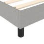 Light gray fabric bed frame 140x200 cm by vidaXL, Beds and slatted bases - Ref: Foro24-3120516, Price: 97,08 €, Discount: %