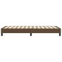 Estructura de cama de tela marrón 80x200 cm de vidaXL, Camas y somieres - Ref: Foro24-3120471, Precio: 88,28 €, Descuento: %