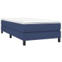 Blue fabric bed frame 90x200 cm by vidaXL, Beds and slatted bases - Ref: Foro24-3120490, Price: 72,78 €, Discount: %