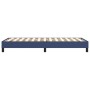 Blue fabric bed frame 90x200 cm by vidaXL, Beds and slatted bases - Ref: Foro24-3120490, Price: 72,78 €, Discount: %