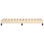 Cream fabric bed frame 80x200 cm by vidaXL, Beds and slatted bases - Ref: Foro24-3120473, Price: 71,28 €, Discount: %