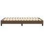 Dark brown fabric bed frame 120x200 cm by vidaXL, Beds and slatted bases - Ref: Foro24-3120503, Price: 115,16 €, Discount: %