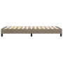 Estructura de cama de tela gris taupe 90x200 cm de vidaXL, Camas y somieres - Ref: Foro24-3120488, Precio: 81,65 €, Descuento: %