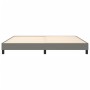 Estructura de cama tela gris oscuro 200x200 cm de vidaXL, Camas y somieres - Ref: Foro24-3120541, Precio: 114,56 €, Descuento: %