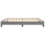 Dark gray fabric bed frame 200x200 cm by vidaXL, Beds and slatted bases - Ref: Foro24-3120541, Price: 114,68 €, Discount: %