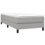 Estructura de cama de tela gris claro 80x200 cm de vidaXL, Camas y somieres - Ref: Foro24-3120468, Precio: 71,28 €, Descuento: %