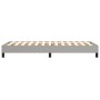 Estructura de cama de tela gris claro 80x200 cm de vidaXL, Camas y somieres - Ref: Foro24-3120468, Precio: 71,28 €, Descuento: %