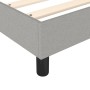 Estructura de cama de tela gris claro 80x200 cm de vidaXL, Camas y somieres - Ref: Foro24-3120468, Precio: 71,28 €, Descuento: %