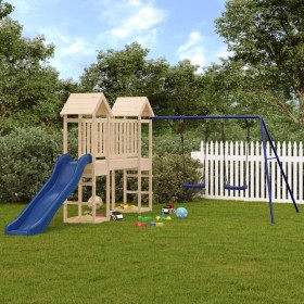 Spielplatz im Freien aus massivem Kiefernholz von vidaXL, Schaukeln und Spielgeräte - Ref: Foro24-3155861, Preis: 437,99 €, R...