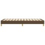 Estructura de cama de tela marrón 80x200 cm de vidaXL, Camas y somieres - Ref: Foro24-3120569, Precio: 72,24 €, Descuento: %