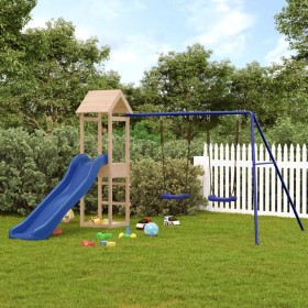 Spielplatz im Freien aus massivem Kiefernholz von vidaXL, Schaukeln und Spielgeräte - Ref: Foro24-3155858, Preis: 261,72 €, R...