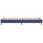 Estructura de cama de tela azul 80x200 cm de vidaXL, Camas y somieres - Ref: Foro24-3120572, Precio: 88,50 €, Descuento: %