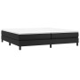 Estructura de cama de cuero sintético negro 200x200 cm de vidaXL, Camas y somieres - Ref: Foro24-3120718, Precio: 135,39 €, D...