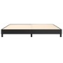 Black synthetic leather bed frame 200x200 cm by vidaXL, Beds and slatted bases - Ref: Foro24-3120718, Price: 135,39 €, Discou...