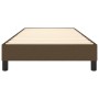 Brown fabric bed frame 90x200 cm by vidaXL, Beds and slatted bases - Ref: Foro24-3120487, Price: 72,67 €, Discount: %