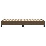 Brown fabric bed frame 90x200 cm by vidaXL, Beds and slatted bases - Ref: Foro24-3120487, Price: 72,67 €, Discount: %