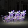 320 LED Acrylic Reindeer and Sleigh Christmas Decoration by vidaXL, Christmas lights - Ref: Foro24-3100426, Price: 156,56 €, ...