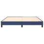 Estructura de cama de tela azul 160x200 cm de vidaXL, Camas y somieres - Ref: Foro24-3120530, Precio: 107,06 €, Descuento: %