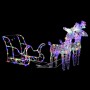 320 LED Acrylic Reindeer and Sleigh Christmas Decoration by vidaXL, Christmas lights - Ref: Foro24-3100426, Price: 156,56 €, ...