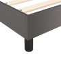 Gray synthetic leather bed frame 80x200 cm by vidaXL, Beds and slatted bases - Ref: Foro24-3120668, Price: 80,02 €, Discount: %