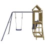 Spielplatz im Freien aus imprägniertem Kiefernholz von vidaXL, Schaukeln und Spielgeräte - Ref: Foro24-3155878, Preis: 325,11...