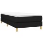 Estructura de cama de tela negro 80x200 cm de vidaXL, Camas y somieres - Ref: Foro24-3120568, Precio: 72,56 €, Descuento: %