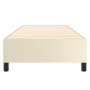 Estructura de cama cuero sintético color crema 90x190 cm de vidaXL, Camas y somieres - Ref: Foro24-3121019, Precio: 97,57 €, ...