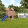 Douglas solid wood outdoor playground by vidaXL, Swings and play structures - Ref: Foro24-3155886, Price: 538,11 €, Discount: %