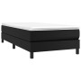 Estructura de cama de cuero sintético negro 100x200 cm de vidaXL, Camas y somieres - Ref: Foro24-3120682, Precio: 91,43 €, De...