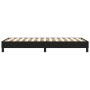 Estructura de cama de cuero sintético negro 100x200 cm de vidaXL, Camas y somieres - Ref: Foro24-3120682, Precio: 91,99 €, De...